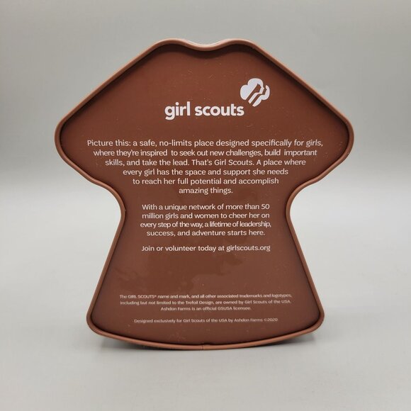 Brownie Girl Scouts of America Commemorative Keepsake Tin Box - Picture 3 of 7